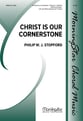 Christ Is Our Cornerstone SATB choral sheet music cover